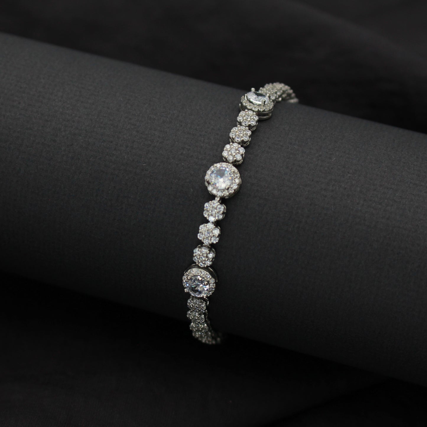 Celestial Grace Zircon Bracelet