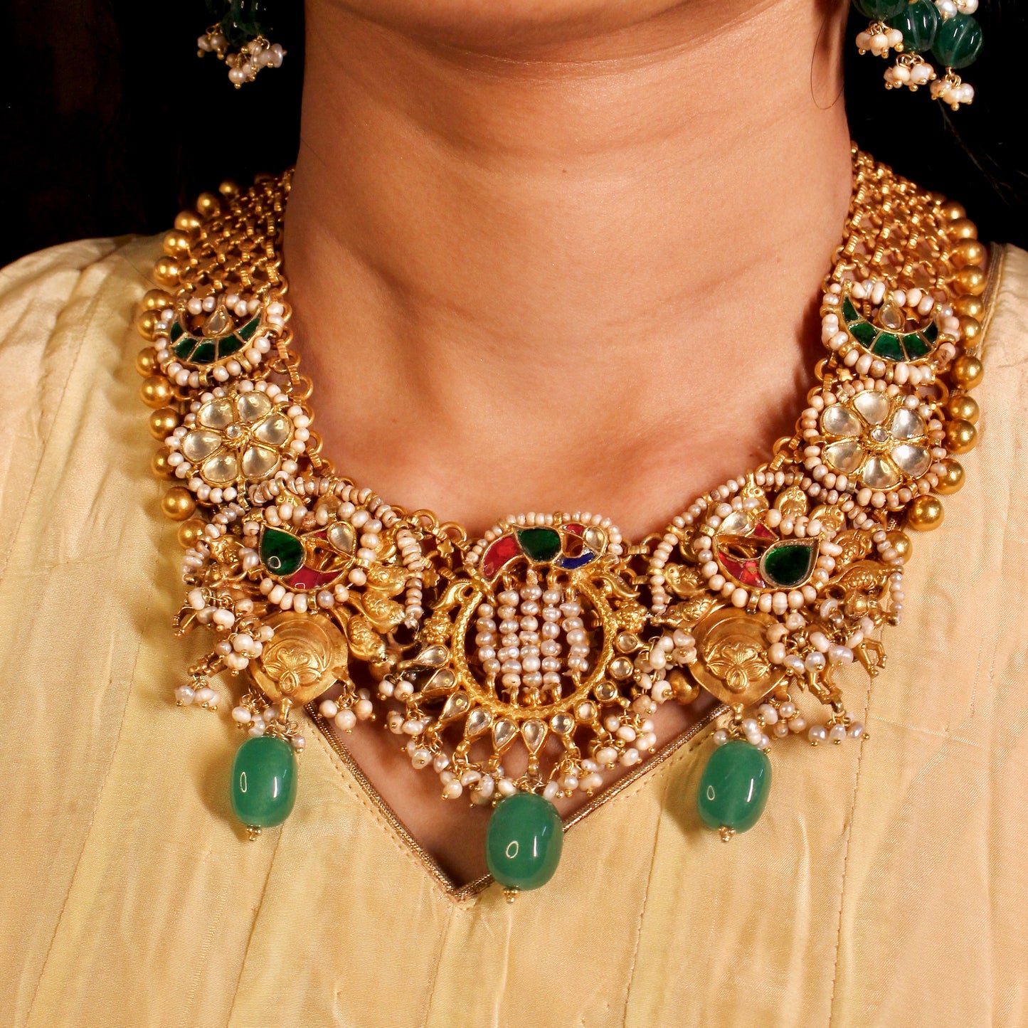 Maharani Heritage Kundan Set