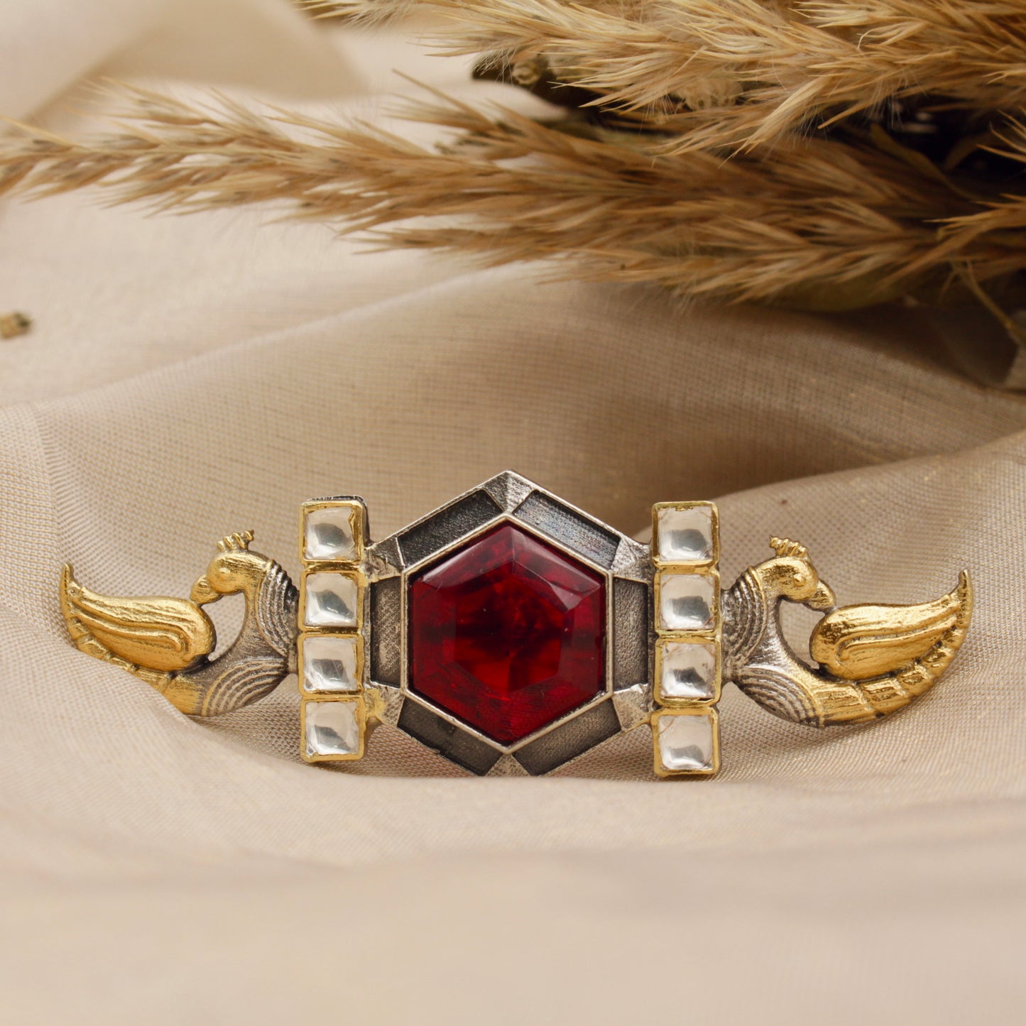 Ruby Guardian Statement Ring