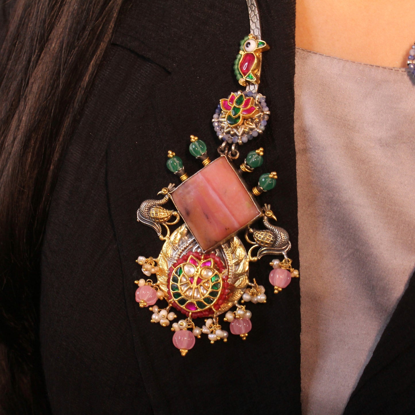 Regal Blossom Fusion Necklace
