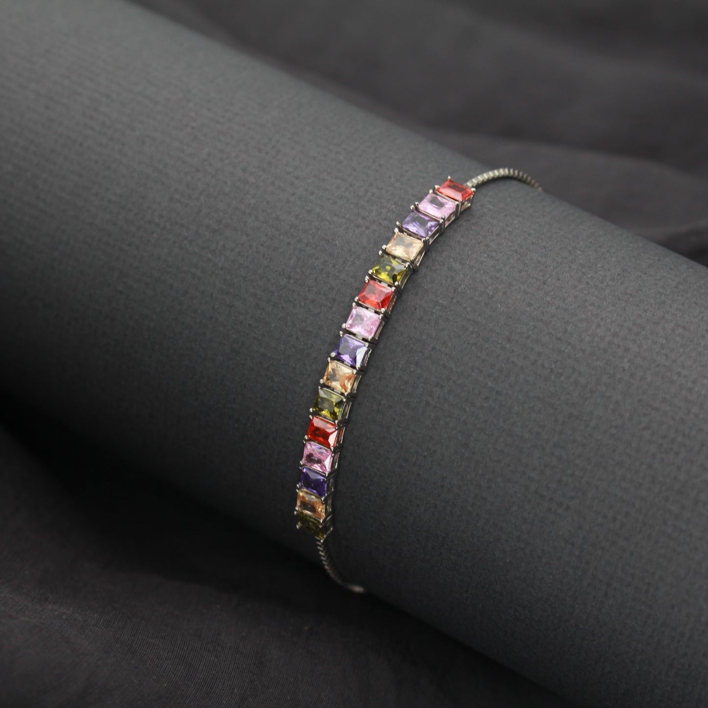 Royal Prism Cut Baguette Bracelet