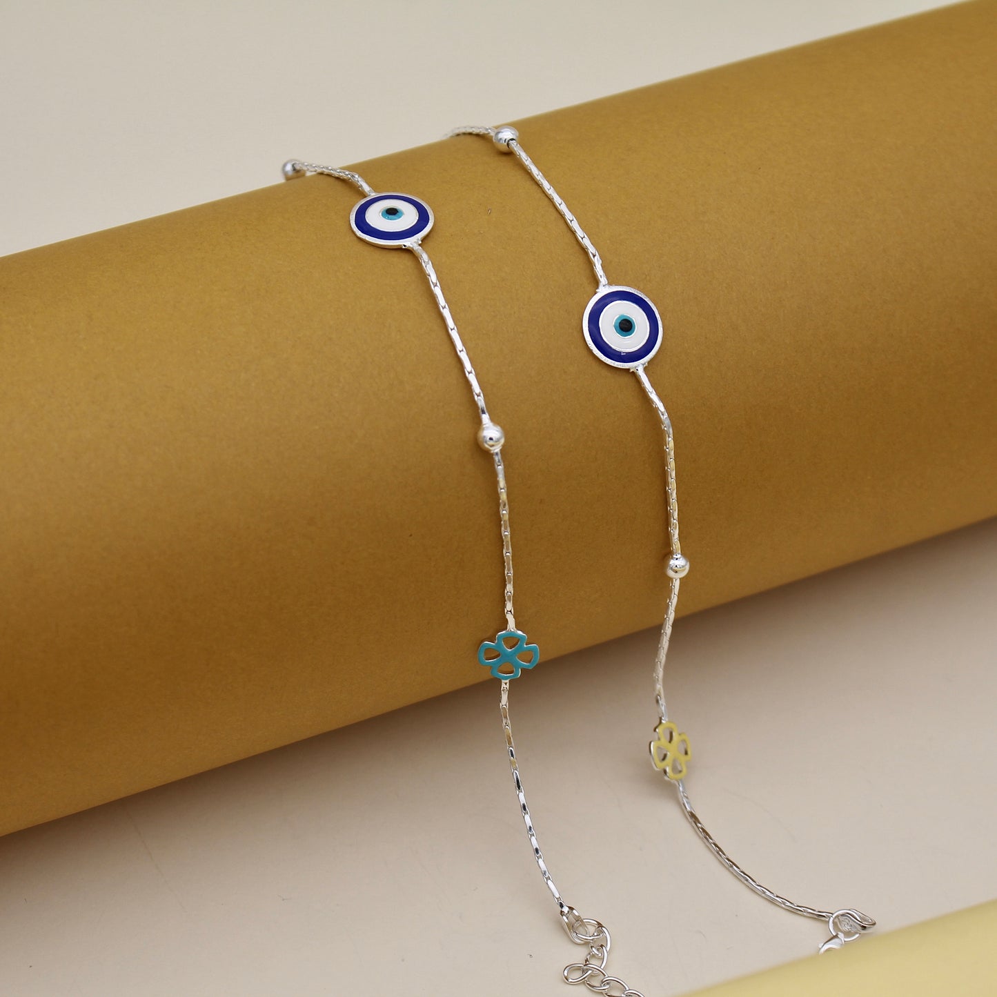 Classic Charm Evil Eye Anklet