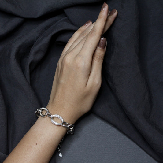 Celestial Link Charm Bracelet