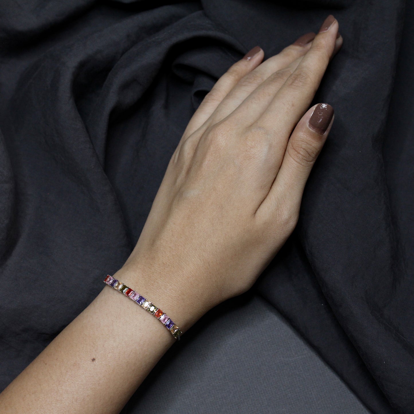 Royal Prism Cut Baguette Bracelet