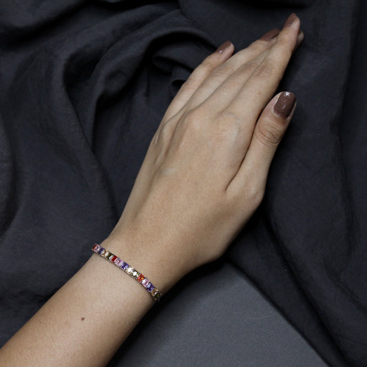 Royal Prism Cut Baguette Bracelet