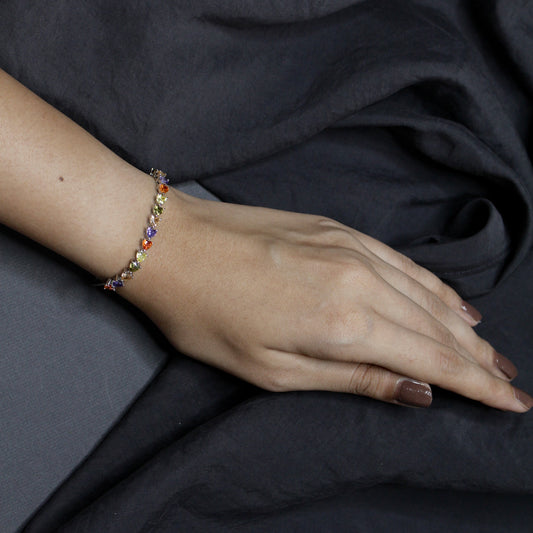 Aurora Petal Spectrum Bracelet