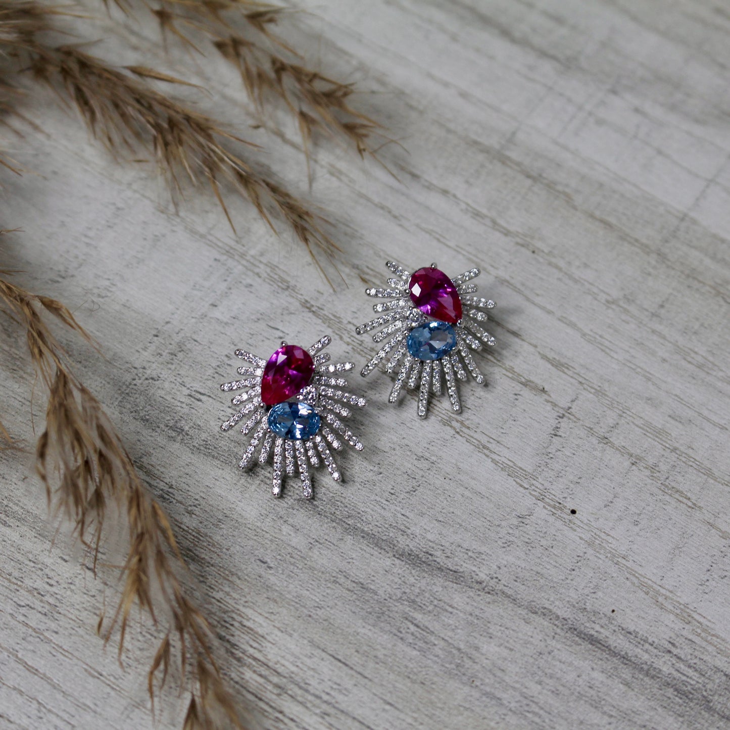 Crystal Dusk Radiant Studs
