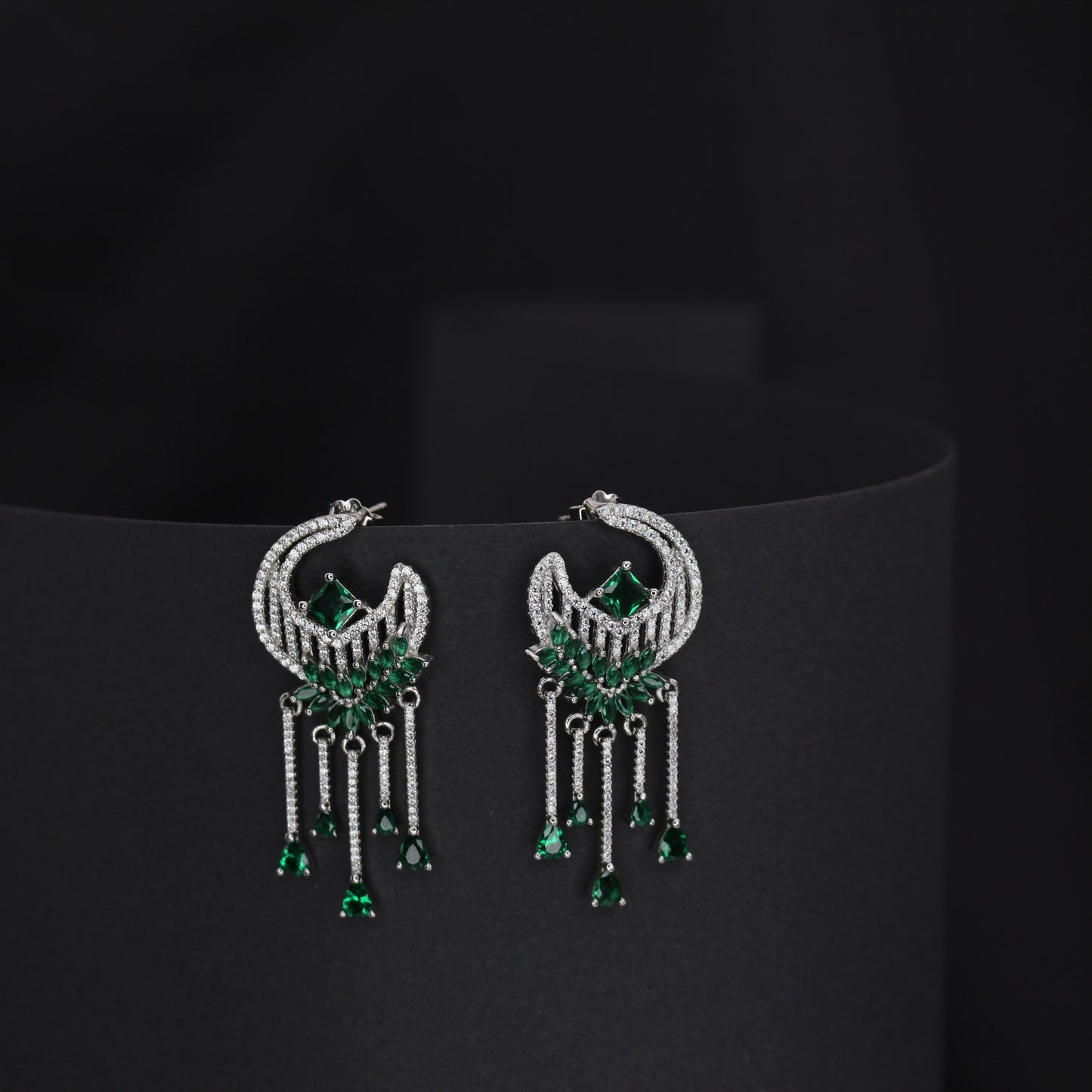 Celestial Garden Silver Earrings