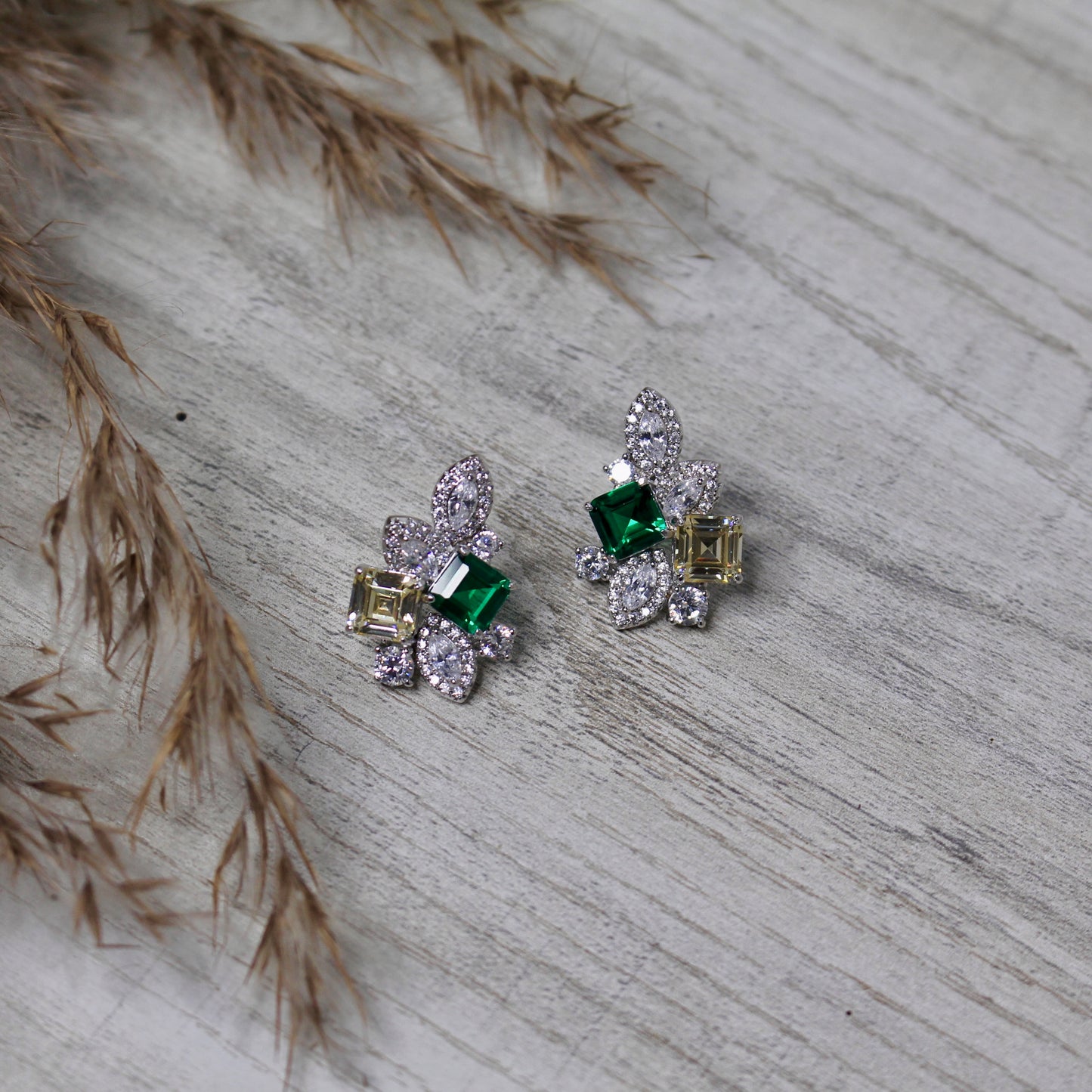 Mystic Garden Silver Studs