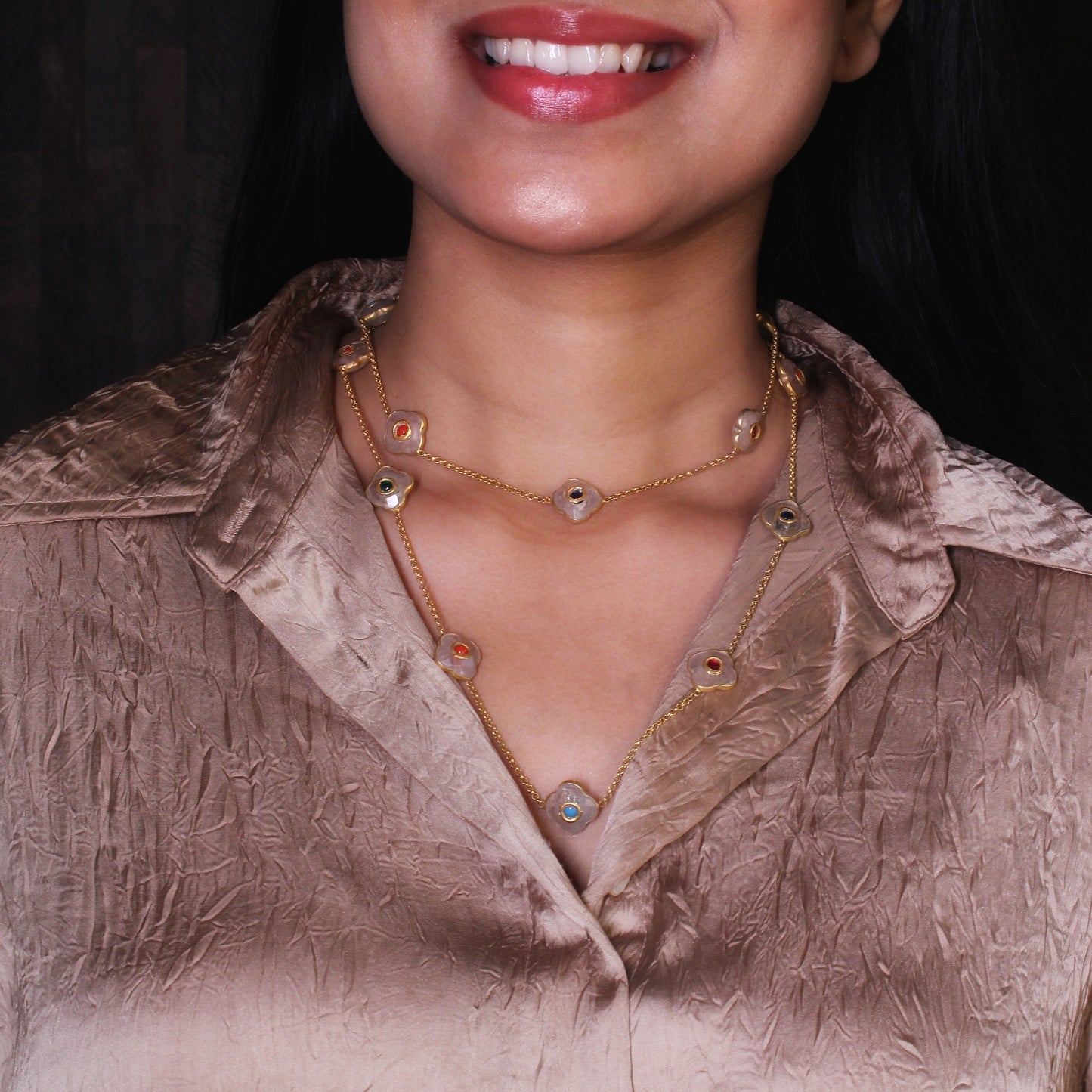Celestial Pearl Harmony Necklace