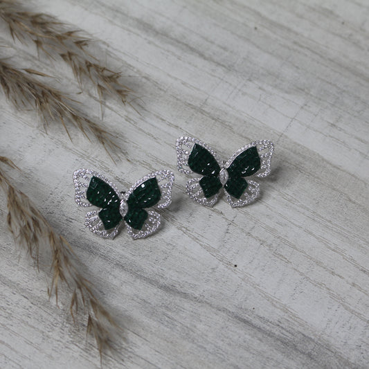 Butterfly Grove Silver Studs