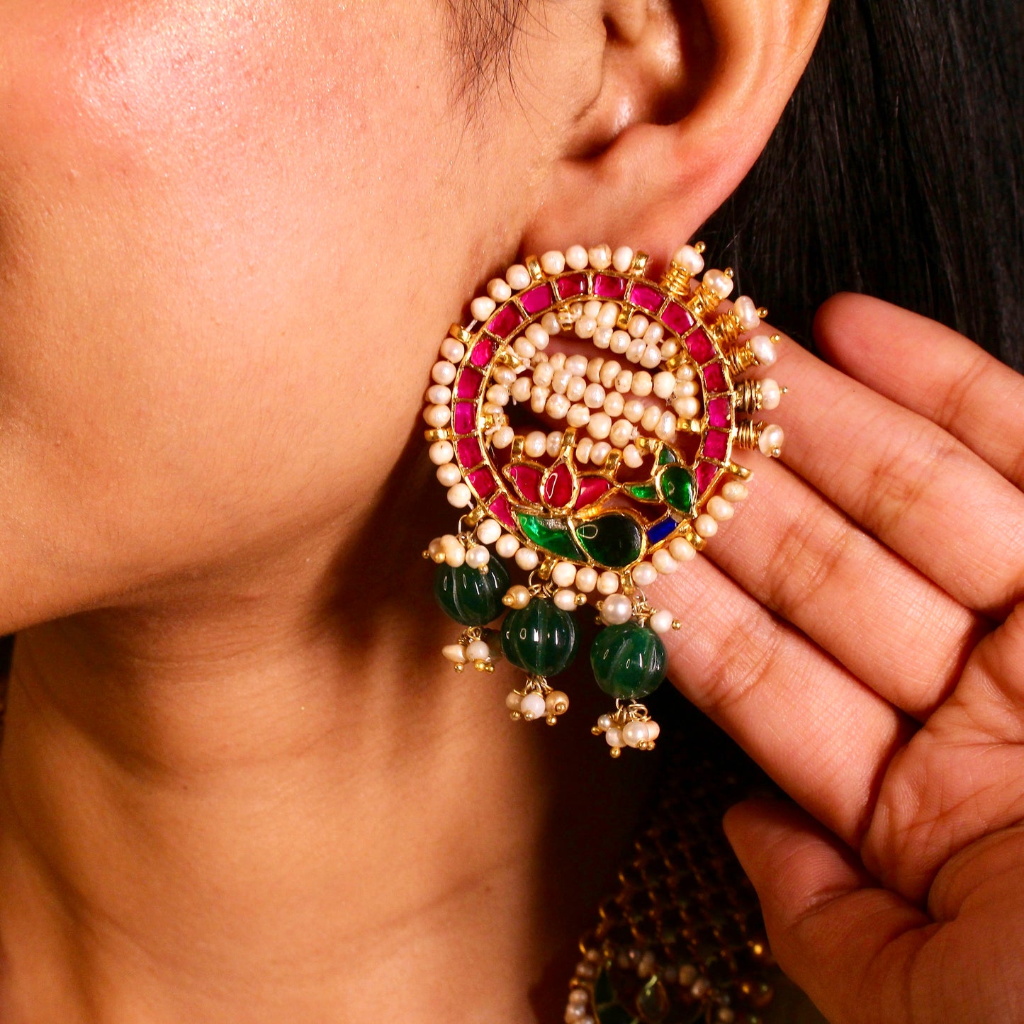Maharani Heritage Kundan  Set