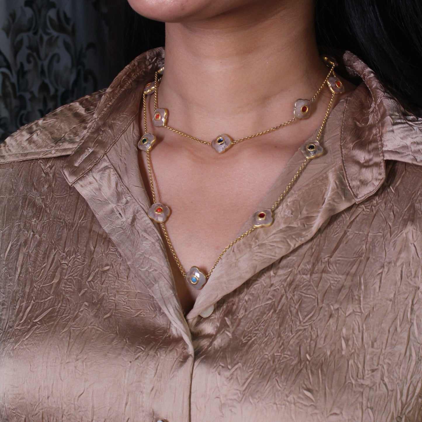 Celestial Pearl Harmony Necklace