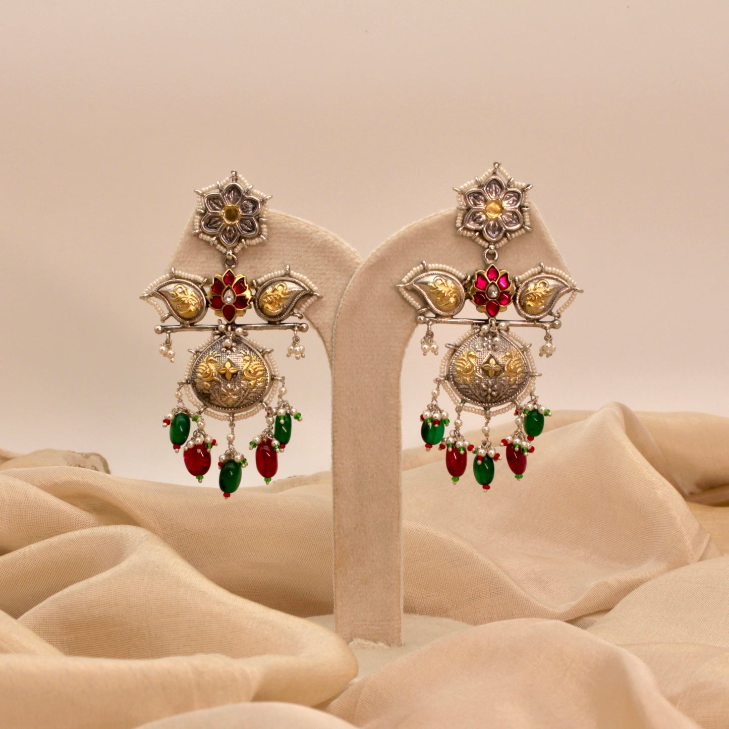 Antique Coin Dangler Earrings